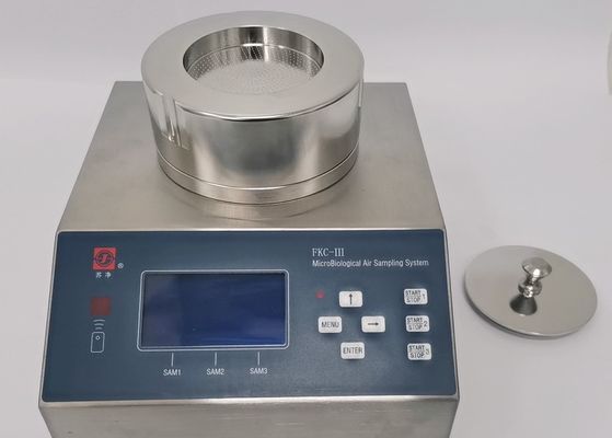 Un bon prix. Échantillonneur à fort débit portatif microbien biologique 0.38m/S d'air en ligne