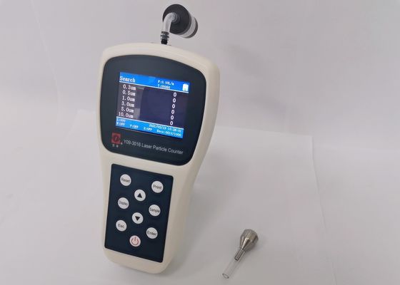 Un bon prix. Compteur tenu dans la main 0.1CFM de particule d'air de Cleanroom pour l'instrument de laboratoire en ligne