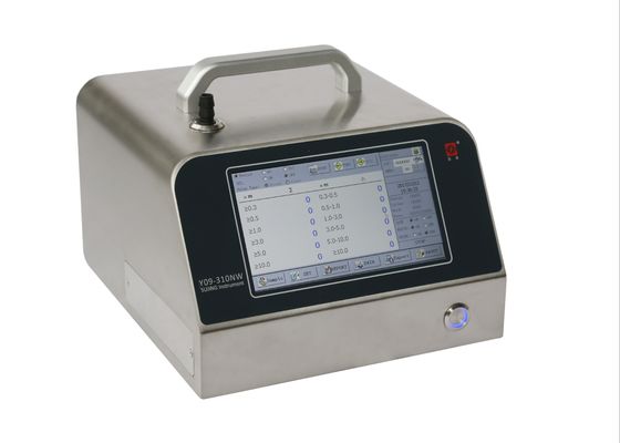 Compteur de particules de laser du Cleanroom 1CFM avec l'écran tactile 28.3L/Min d'affichage à cristaux liquides
