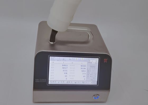 Compteur portatif 80W de particules de laser de Y09-310NW avec l'écran tactile