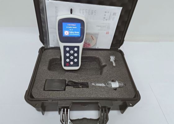 Un bon prix. Canaux d'intérieur de taille du moniteur PM1.0 PM2.5 PM10 de qualité de l'air en ligne