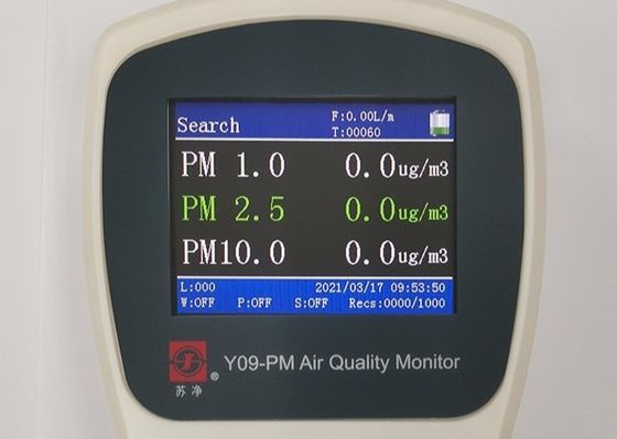 Un bon prix. moniteur extérieur Y09-PM PM1.0 PM2.5 de qualité de l'air de compteur des particules 10W en ligne