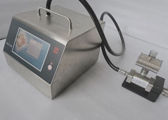 Un bon prix. Six compteurs portatifs 100LPM de particule d'air de canaux avec construit dans l'imprimante thermique en ligne